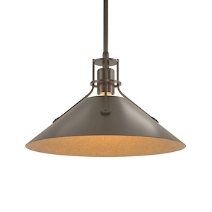 Henry - 1 Light Medium Pendant In Industrial Style-8.9 Inches Tall and 14.4 Inches Wide