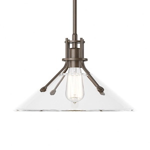 Henry - 1 Light Medium Pendant In Industrial Style-8.9 Inches Tall and 14.4 Inches Wide - 1275462