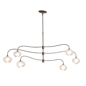 Ume - 6 Light Large Pendant In Contemporary Style-17.8 Inches Tall and 58.6 Inches Wide