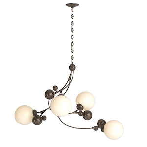 Sprig - 4 Light Pendant In Contemporary Style-30.5 Inches Tall and 42 Inches Wide