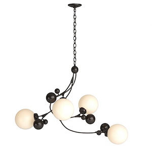 Sprig - 4 Light Pendant In Contemporary Style-30.5 Inches Tall and 20.5 Inches Wide