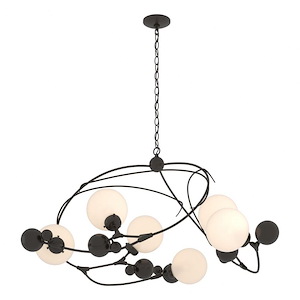 Sprig - 6 Light Pendant In Contemporary Style-22 Inches Tall and 49.1 Inches Wide