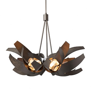Corona - 6 Light Pendant In Contemporary Style-21 Inches Tall and 26.9 Inches Wide - 1291280