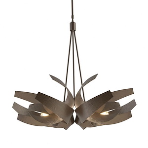 Corona - 6 Light Large Pendant In Contemporary Style-29.2 Inches Tall and 35.1 Inches Wide