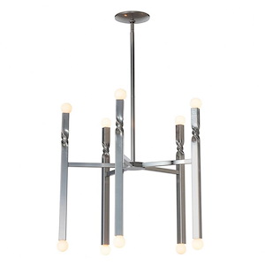 Helix - 10 Light Pendant-22 Inches Tall and 25.9 Inches Wide