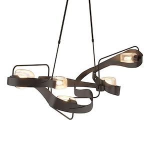 Graffiti - 5 Light Pendant In Contemporary Style-16.5 Inches Tall and 23.8 Inches Wide