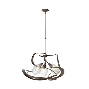 Nest - 3 Light Pendant-16.7 Inches Tall and 30.6 Inches Wide - 1291301