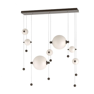 Abacus - 49 Inch 27W 7 LED Double Linear Pendant