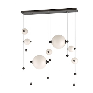 Abacus - 189W 7 LED Pendant In Contemporary Style-40 Inches Tall and 20.5 Inches Wide