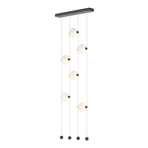 Abacus - 22.3 Inch 18W 6 LED Ceiling-to-Floor Pendant - 1154195