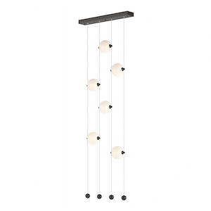 Abacus - 108W 6 LED Pendant In Contemporary Style-30 Inches Tall and 5.5 Inches Wide - 1275482