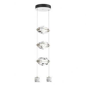 Gatsby - 27W 3 LED Pendant In Contemporary Style-22 Inches Tall and 9.2 Inches Wide