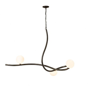Slide - 3 Light Pendant In Contemporary Style-32.9 Inches Tall and 22.5 Inches Wide - 1275476