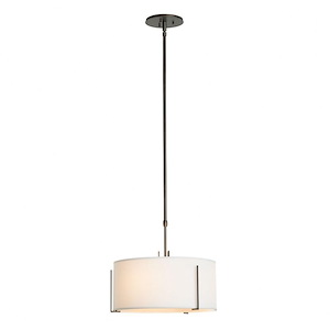 Exos - 3 Light Single Shade Pendant In Contemporary Style-8.8 Inches Tall and 16.1 Inches Wide - 1291343