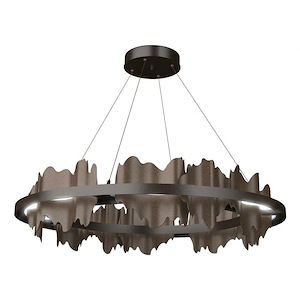 Hildene - 60W 1 LED Pendant In Contemporary Style-8.7 Inches Tall and 38 Inches Wide