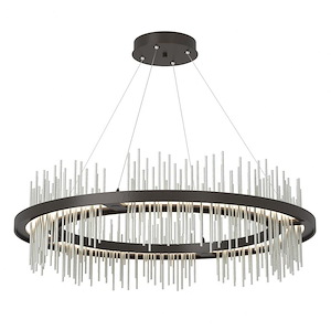 Gossamer - 60W 1 LED Pendant In Contemporary Style-11.5 Inches Tall and 38 Inches Wide - 1275529
