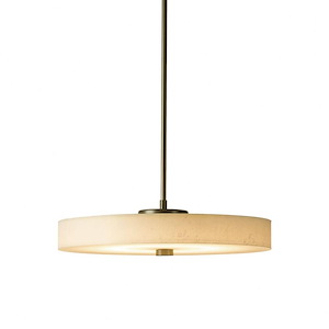 Disq - 23W 1 LED Pendant In Contemporary Style-3.8 Inches Tall and 15 Inches Wide - 1291268