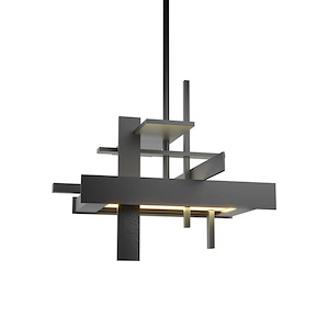 Planar - 23W 1 LED Small Pendant In Contemporary Style-11 Inches Tall and 12.1 Inches Wide - 1291389
