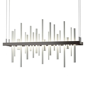 Cityscape - 24W 1 LED Pendant In Contemporary Style-15.5 Inches Tall and 5.3 Inches Wide