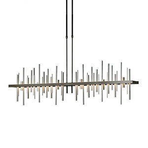 Cityscape - 57W 1 LED Large Pendant In Contemporary Style-15.5 Inches Tall and 5.3 Inches Wide