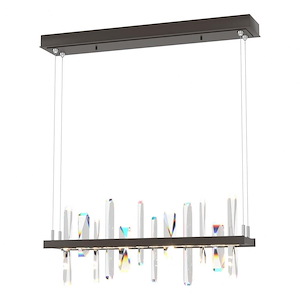 Solitude - 24W 1 LED Pendant In Contemporary Style-10.6 Inches Tall and 5.3 Inches Wide