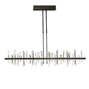 Solitude - 57W 1 LED Large Pendant In Contemporary Style-10.6 Inches Tall and 5.3 Inches Wide - 1275549