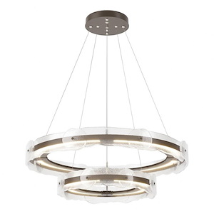 Solstice - 36.6 Inch 50W 1 LED Tiered Pendant