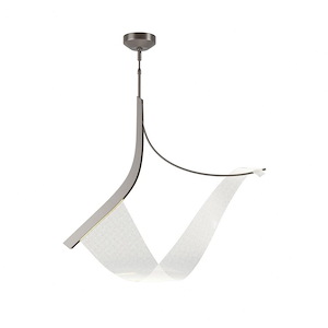 Sling - 9W 1 LED Pendant In Contemporary Style-36.2 Inches Tall and 34.2 Inches Wide
