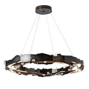 Trove - 60W 1 LED Circular Pendant-4.9 Inches Tall and 38.2 Inches Wide