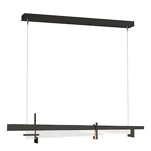 Tenon - 25W 1 LED Pendant In Contemporary Style-9.4 Inches Tall and 3.8 Inches Wide