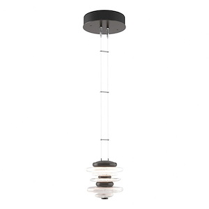 Cairn - 13W 1 LED Mini Pendant In Contemporary Style-6 Inches Tall and 6 Inches Wide - 1275578