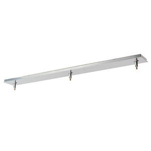 Accessory - 3 Light Linear Canopy-3.2 Inch Tall and 42 Inch Wide - 1393560