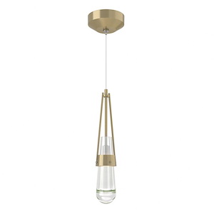 Link - 1 Light Mini Pendant In Contemporary Style-15.6 Inches Tall and 2.9 Inches Wide