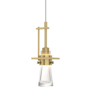 Erlenmeyer - 1 Light Mini Pendant In Contemporary Style-10.1 Inches Tall and 3.3 Inches Wide