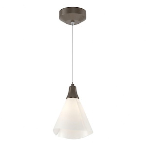 Mobius - 1 Light Mini Pendant In Contemporary Style-11.3 Inches Tall and 7.3 Inches Wide - 1275579