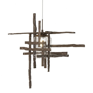Tura - 1 Light Mini Pendant In Contemporary Style-15 Inches Tall and 11 Inches Wide - 1275619