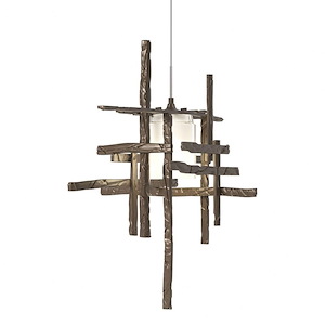 Tura - 1 Light Mini Pendant In Contemporary Style-15 Inches Tall and 11 Inches Wide - 1275620