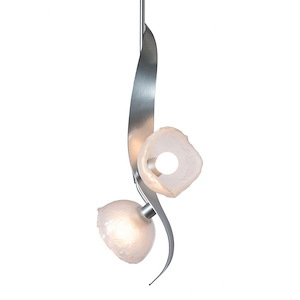 Mika - 2 Light Pendant-28.3 Inches Tall and 9.7 Inches Wide