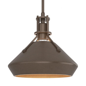 Henry - 1 Light Mini Pendant In Industrial Style-9.2 Inches Tall and 10 Inches Wide - 1275591