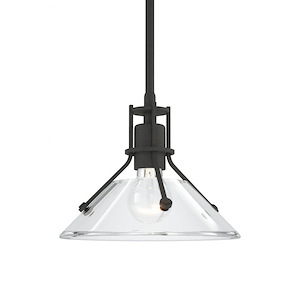 Henry - 1 Light Mini Pendant In Industrial Style-7.3 Inches Tall and 9.2 Inches Wide