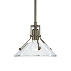 Henry - 1 Light Mini Pendant In Industrial Style-7.3 Inches Tall and 9.2 Inches Wide - 1275691