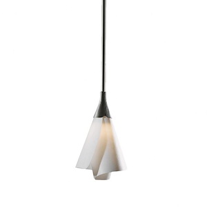 Mobius - 1 Light Mini Pendant In Contemporary Style-12 Inches Tall and 8 Inches Wide