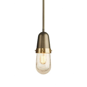 Fizz - 1 Light Mini Pendant In Contemporary Style-5.8 Inches Tall and 4.1 Inches Wide