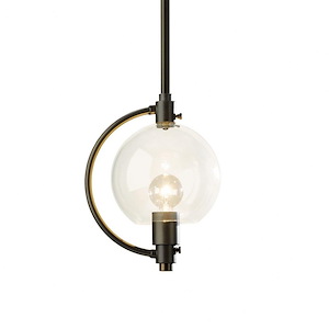 Pluto - 1 Light Mini Pendant In Contemporary Style-9.6 Inches Tall and 6 Inches Wide - 1275684