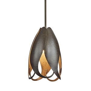 Pental - 1 Light Mini Pendant In Contemporary Style-13.1 Inches Tall and 8.3 Inches Wide