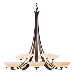 Aegis - 10 Light Chandelier In Traditional Style-46.3 Inches Tall and 50.6 Inches Wide