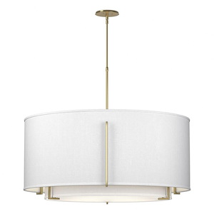Exos - 3 Light Large Pendant In Contemporary Style-15.3 Inches Tall and 37.2 Inches Wide