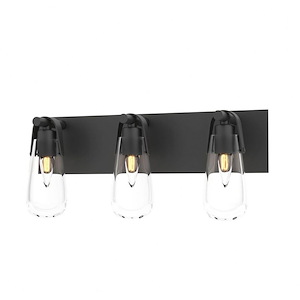 Eos - 3 Light Wall Sconce In Contemporary Style-8.7 Inches Tall and 21 Inches Wide