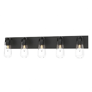 Eos - 5 Light Wall Sconce In Contemporary Style-8.8 Inches Tall and 36.5 Inches Wide - 1275634