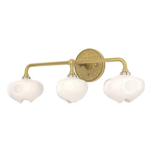 Ume - 3 Light Wall Sconce In Contemporary Style-9.1 Inches Tall and 22 Inches Wide